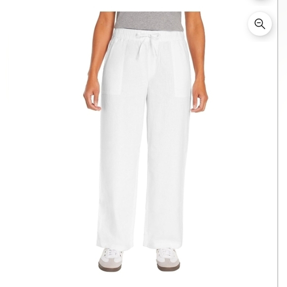 GAP Pants - Gap Women's Linen Pants White